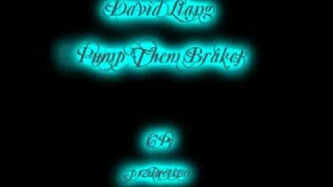 pump them brakes - david liang