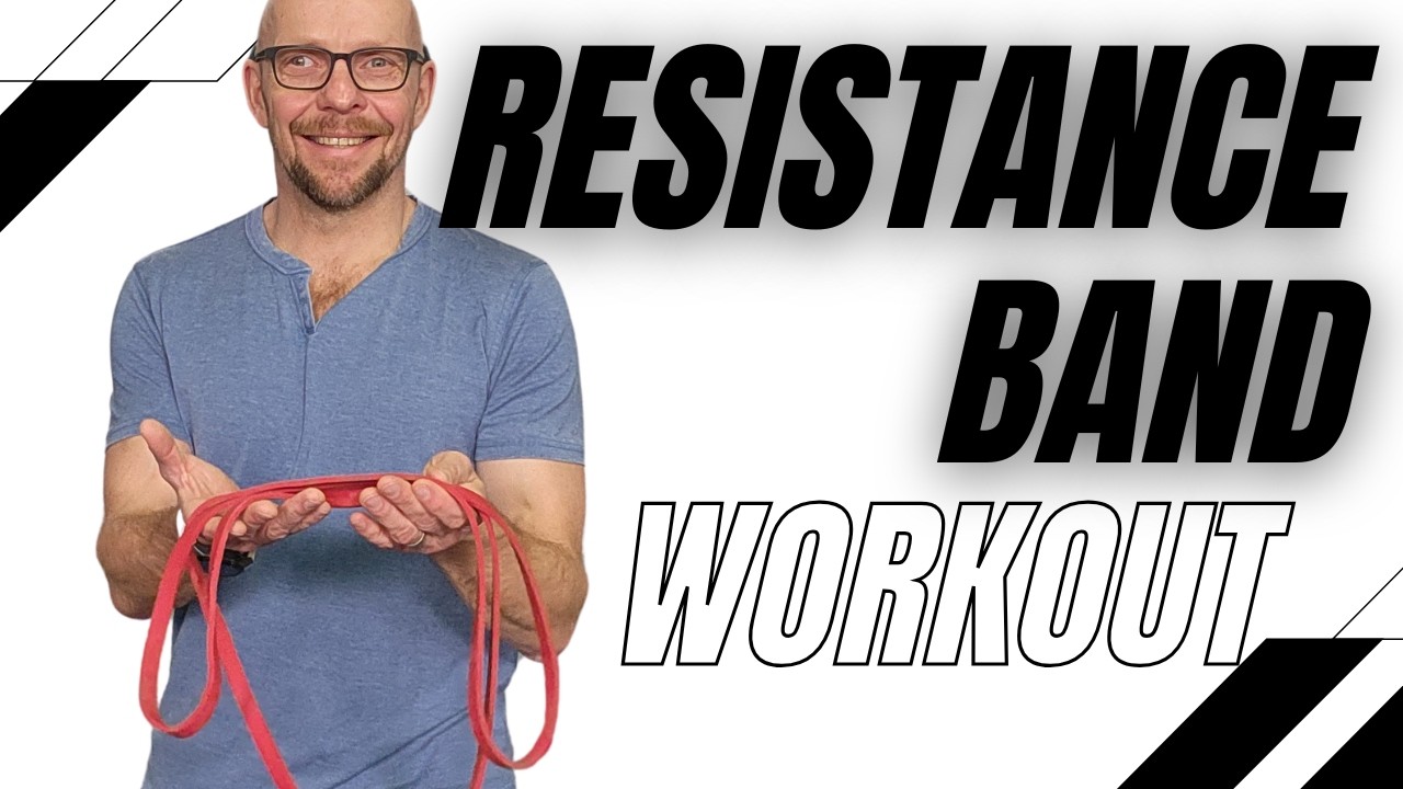 BEGINNER Friendly Lower Body Workout Using RESISTANCE Bands - YouTube