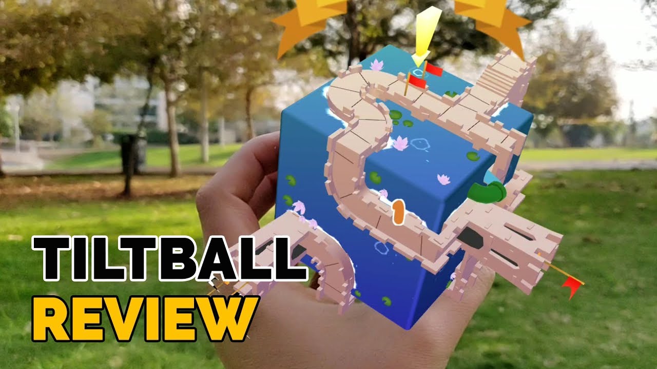 Tiltball Review - Ball-balancing Merge Cube AR Game (Android/iOS)