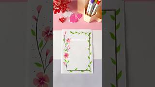 6 Beautiful Border Designsproject Work Designsa4 Sheetfilefront Page Design