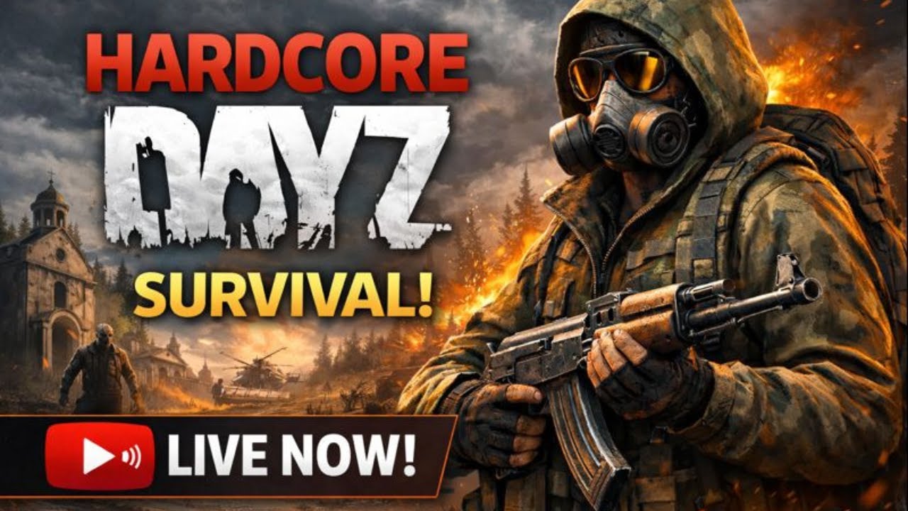 🔴 DayZ Hardcore Survival - Deerisle 🔴