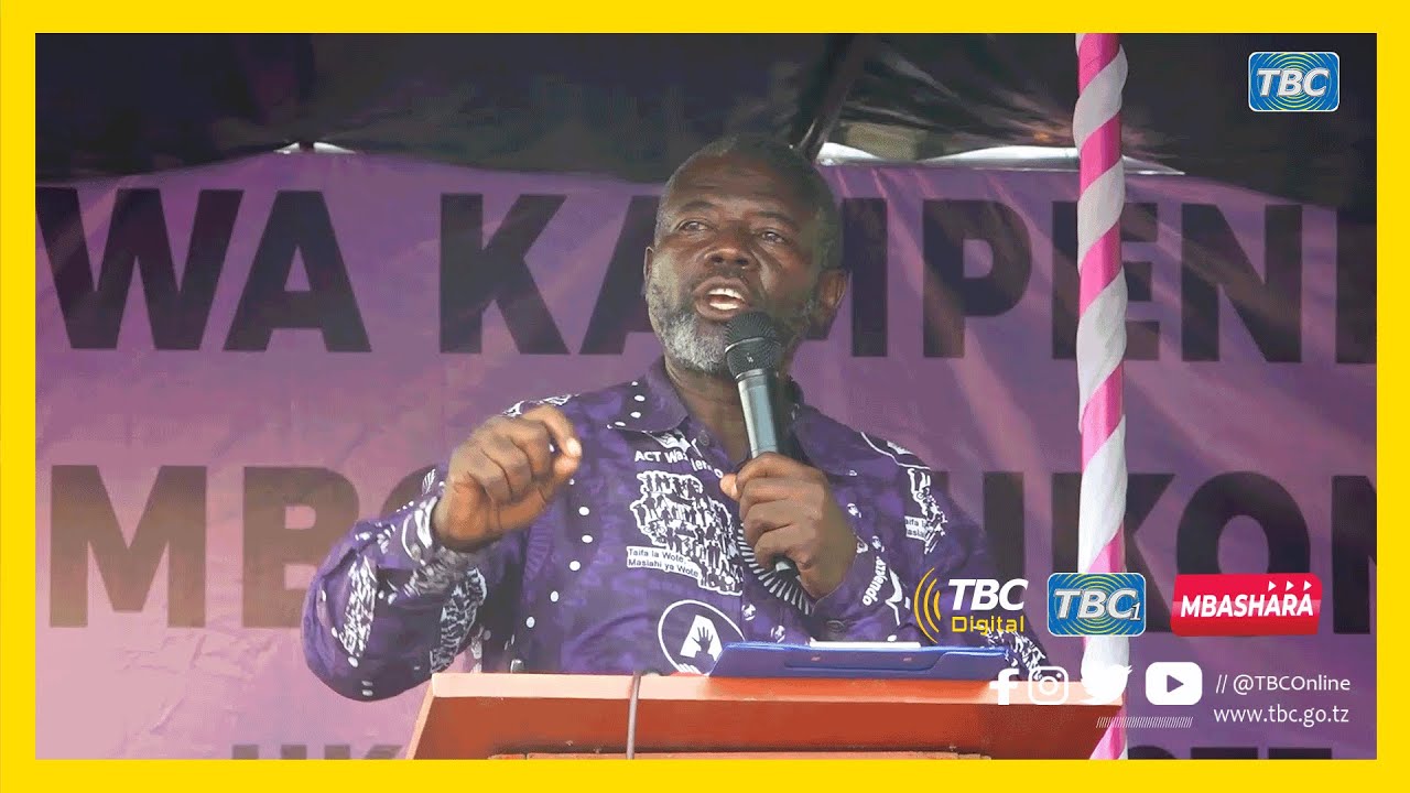 #TBC: MGOMBEA UBUNGE KUPITIA ACT WAZALENDO AAHIDI MAKUBWA JIMBO LA UKONGA