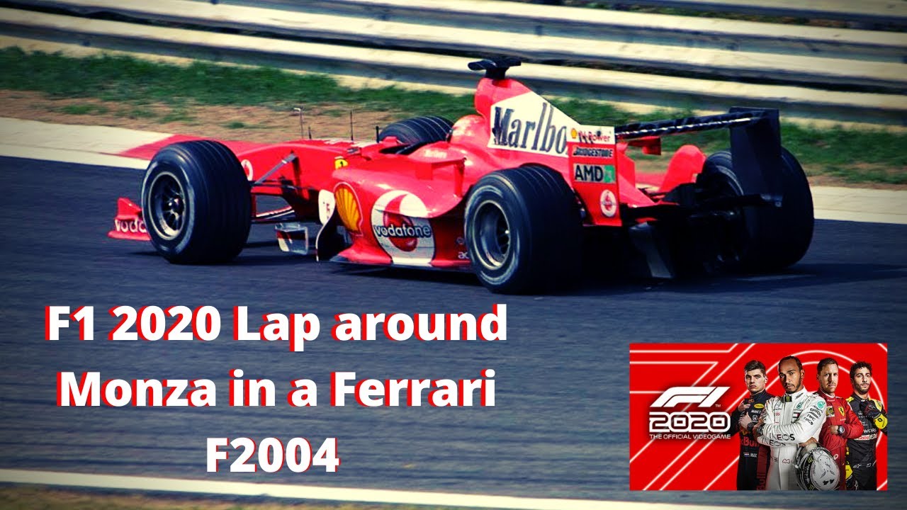 F1 2020 Monza Italy lap Ferrari F2004 - Ferrari V10