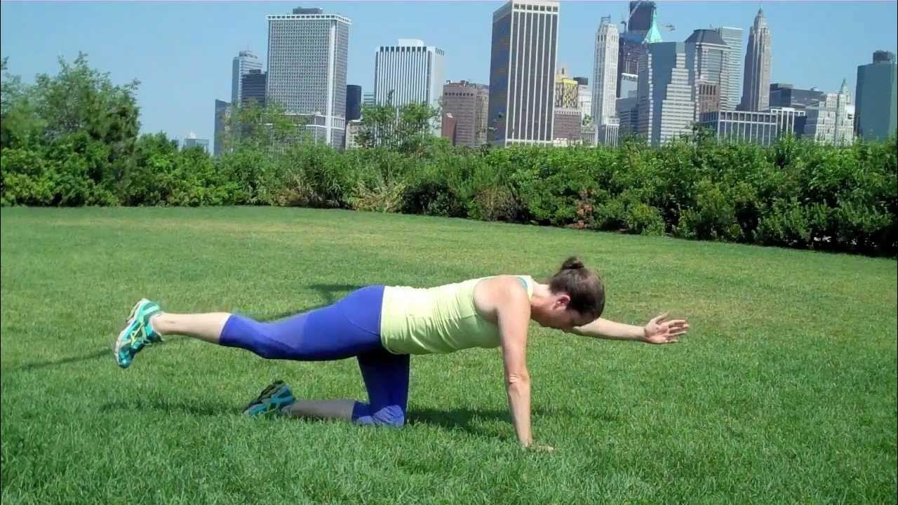 Opposite Arm/Leg Extension Strength Exercises for Runners YouTube