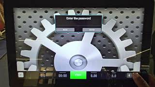 Getting to settings menu Technogym Run series 2024.