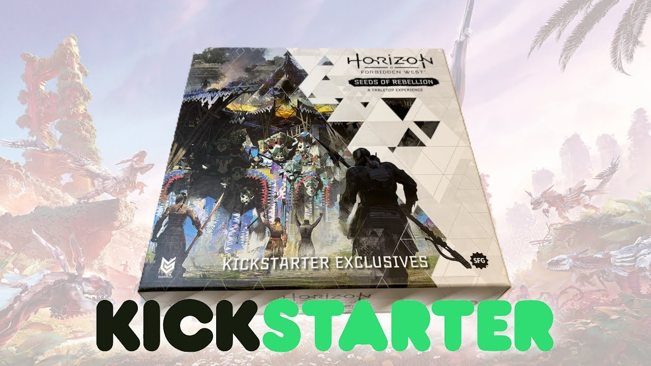 Kickstarter Exclusives  - Horizon Forbidden West: Seeds of Rebellion Kickstarter Unboxing