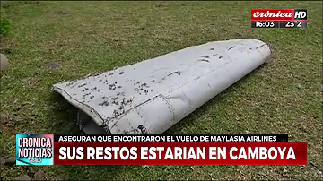 Aseguran haber encontrado el avión desaparecido en Malasia