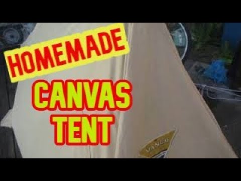 homemade-canvas-tent