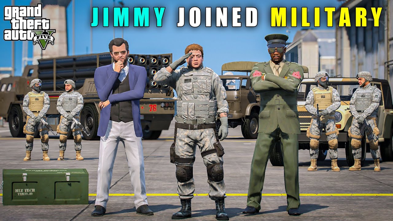 GTA 5 JIMMY JOINED MILITARY BB GAMING YouTube Maxresdefault 