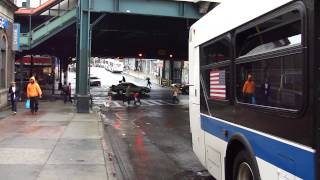 MTA New York City Bus: New Flyer XD60 #4716 Bx1 Limited @ W. 231st Street and Broadway!