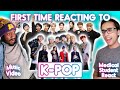 [MV] American's First Time Reacting to K-Pop Part 1 | BTS, Stray Kids, MAMAMOO [K-Pop Reaction]