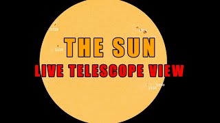 LIVE Telescope View 13/05/2023 of The Sun