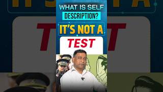 What is Self Description in SSB? | It’s Not a Test #ssb #shorts #viral