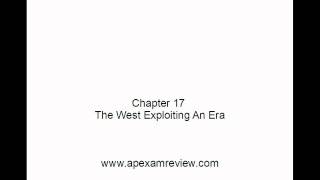 APUSH: Chapter 17: The West Exploiting an Empire Pt 1/2