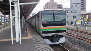 E231系1000番台宮ヤマU64編成(機器更新車) JR宇都宮線普通宇都宮行き 土呂駅発車