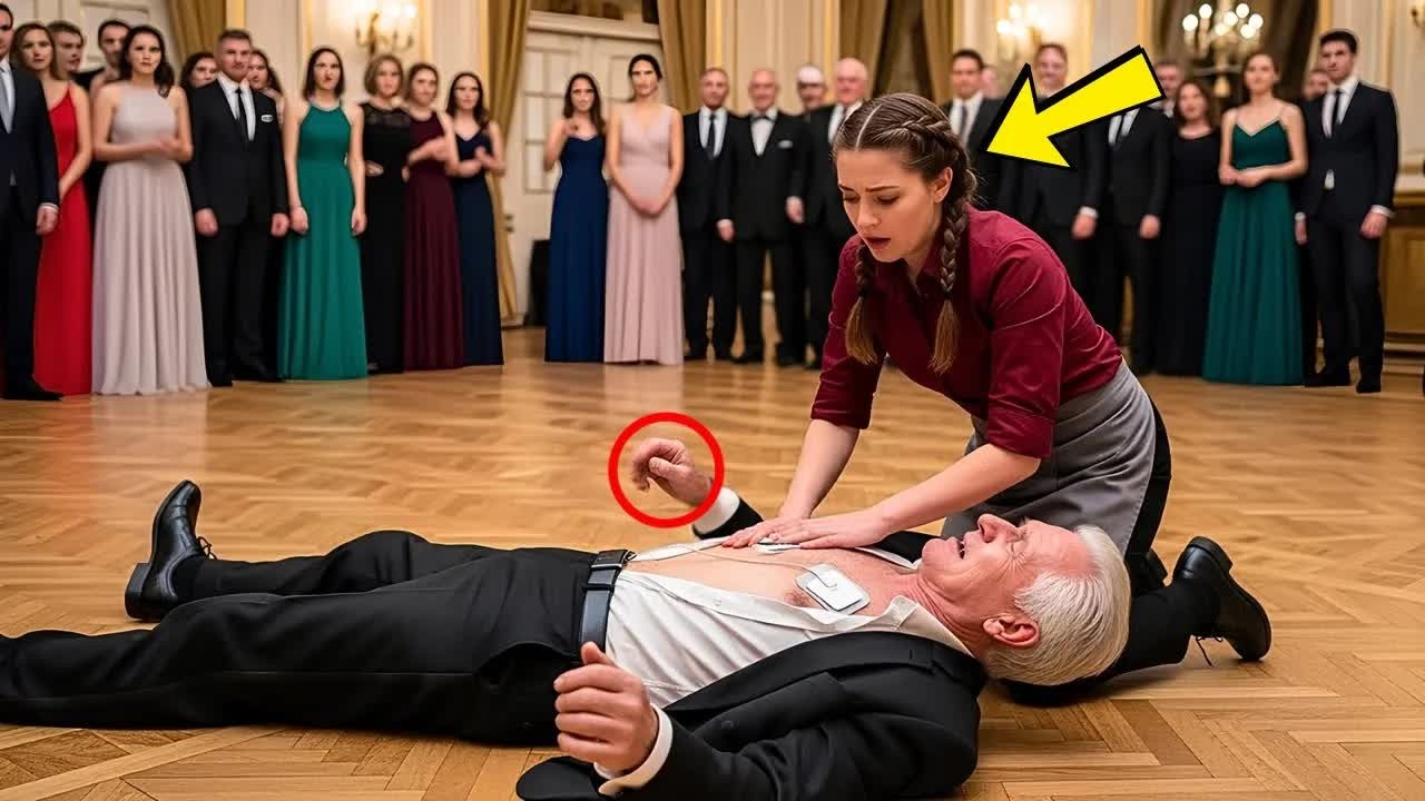 Milliardär brach bei der Gala zusammen – der mutige Einsatz einer Kellnerin schockierte alle