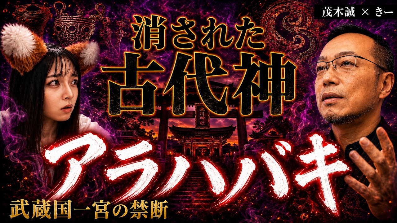 明治が消した古代神アラハバキ|氷川神社の本当のご祭神【茂木誠×きー】