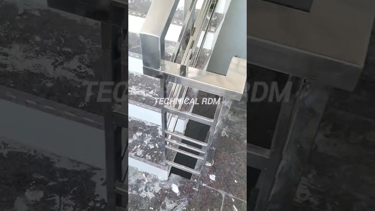 square pipe railing design.square pipe ss relling design.new design for railing.