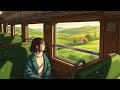 Living in a Ghibli Scene — A peaceful journey through the evening hills 🚂