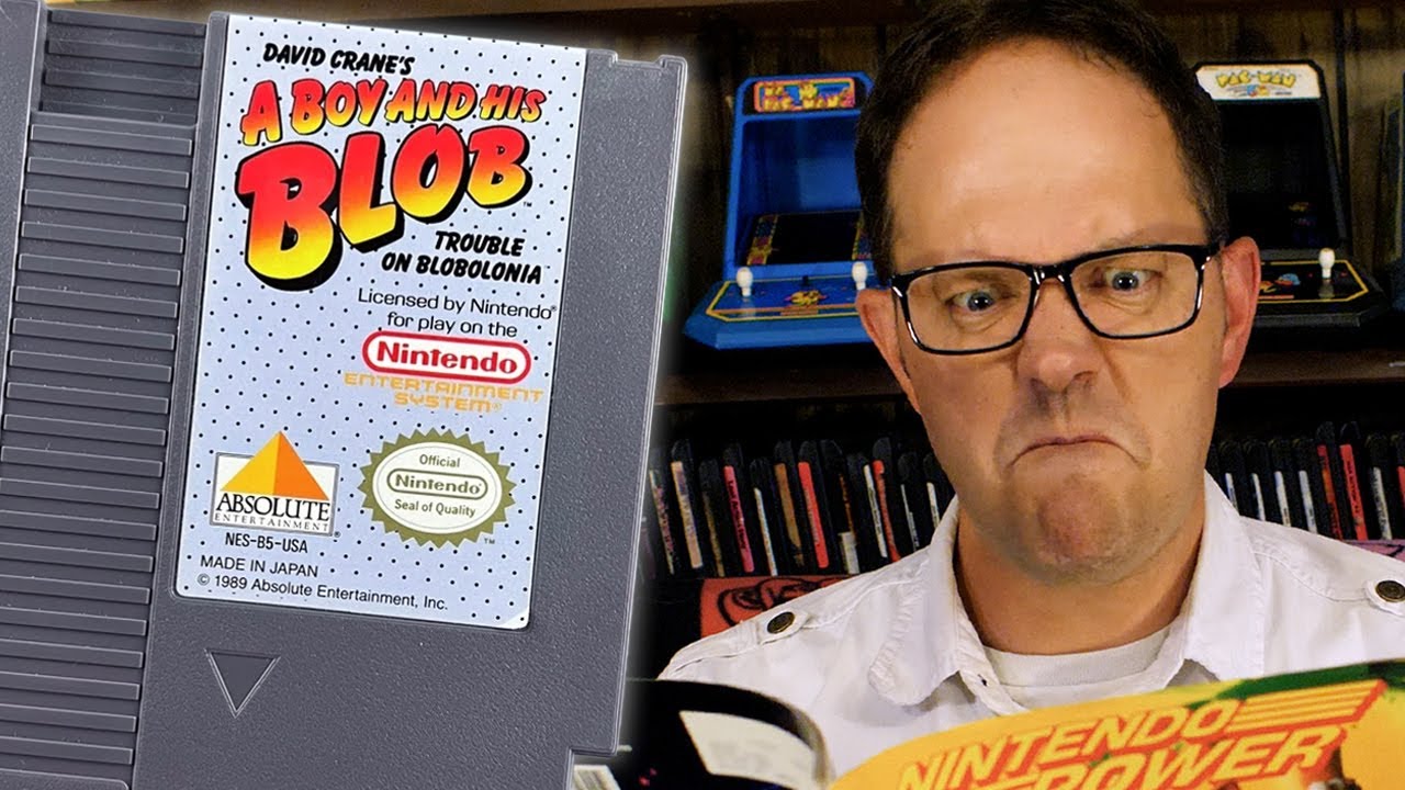 A Boy and His Blob - Angry Video Game Nerd (AVGN)'s Banner