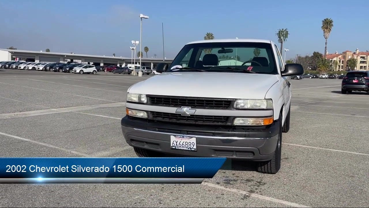 2002 Chevrolet Silverado 1500 Commercial Costa Mesa Newport Beach