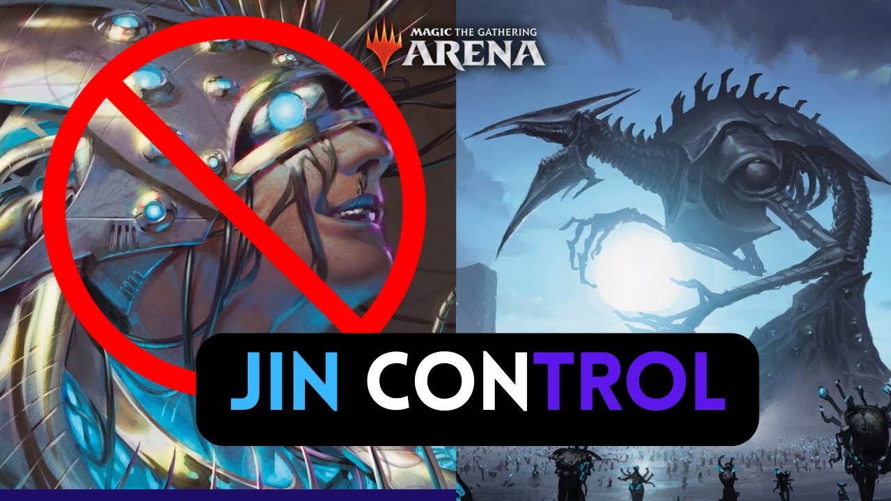 😨JIN CONTROLS THE CONTROL DECKS! MTG Arena Standard Blue White