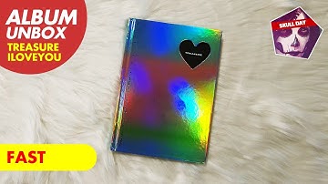 ⭐️FAST UNBOXING TREASURE - I LOVE YOU(THE FIRST STEP:CHAPTER TWO)⭐️2nd Album(Black) 트레저 사랑해 앨범 언박싱