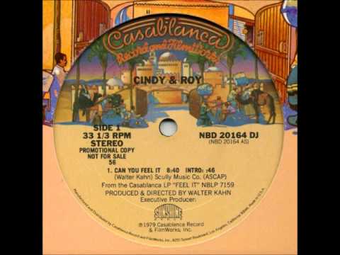 Cindy & Roy — Cindy & Roy   Can You Feel It - 12" long version