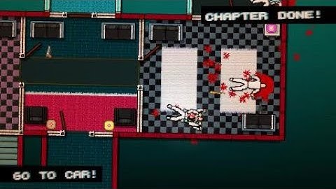 Thumbnail of Hotline Miami - human shield effectiveness