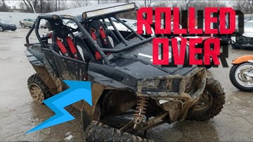 My first salvage RZR!