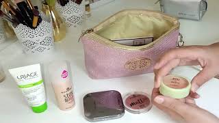 pochette makeup pour dèbuter , اساسيات حقيبة المكياج للمبتدئات ، مكياج  رخيص و سهل