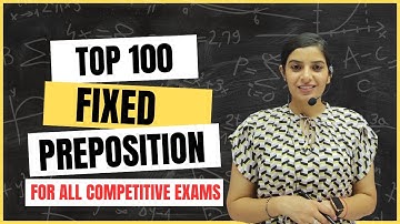 Top 100 Fixed Preposition  ll By Rajani Ma