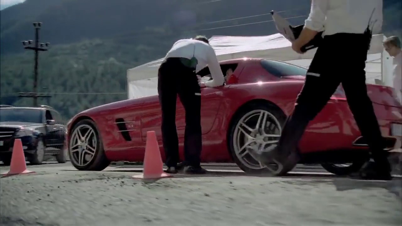 Mercedes SLS AMG Михаэль Шумахер