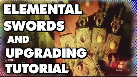 Black Ops 3 Zombies: How to Build AND Upgrade the Sword In Shadows of Evil! Step-by-Step Tutorial!