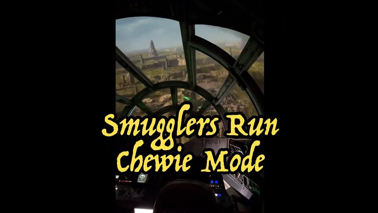 Smugglers Run Chewie Mode POV