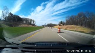 Indiana I-69 Highway 37 Section 5 South-bound 4/15/2015