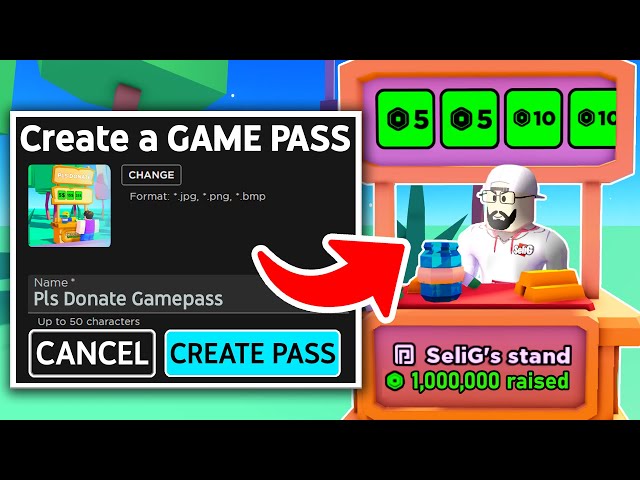 GET GAME PASSES AT THE GAME PASS HUB Link in Desc - Roblox