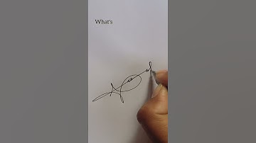 Sign your signature Arush #signature #handwriting #sign #art #youtubeshorts #viralreels #superwrite