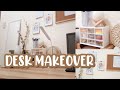 DESK MAKEOVER and ORGANIZATION 🌼 (Most Items from Shopee) #deskorganization