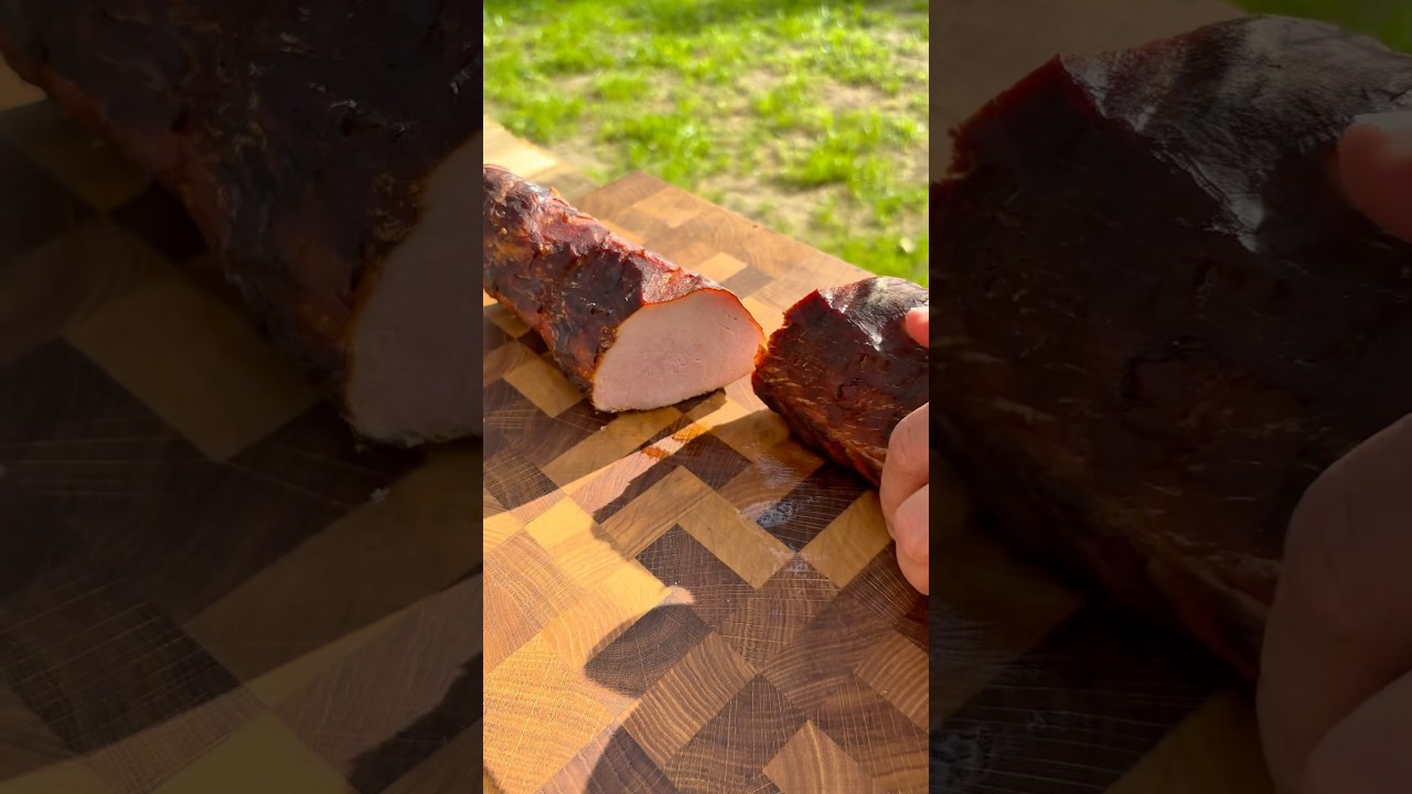 Настоящее копчёное мясо должно стоять