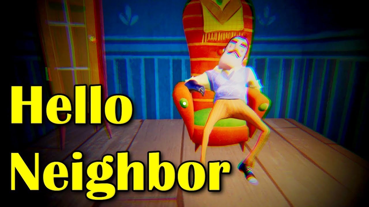 Привет сосед сидит. Кресло привет соседа. Кресло в hello Neighbor.
