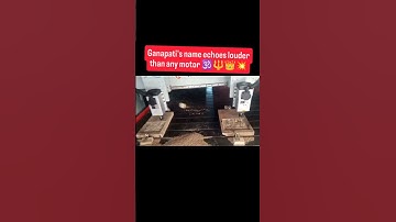 Ganapati Bappa Morya – let the production glory begin! 🌸🛠️”🕉️👑#ganesh#ktech