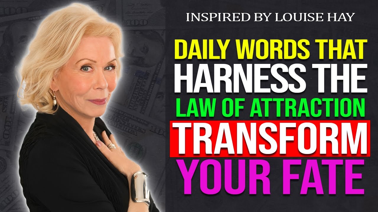 Louis Hay - Forget Luck, Repeat These Words Daily to Transform Your ...