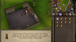OSRS 99 Crafting levelup