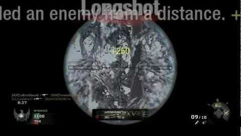 An Array of Sniper Kills - Call of Duty: Black Ops