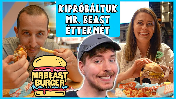 Kipróbáljuk Mr. Beast éttermét 🍔 - Evelin Vlog 2.