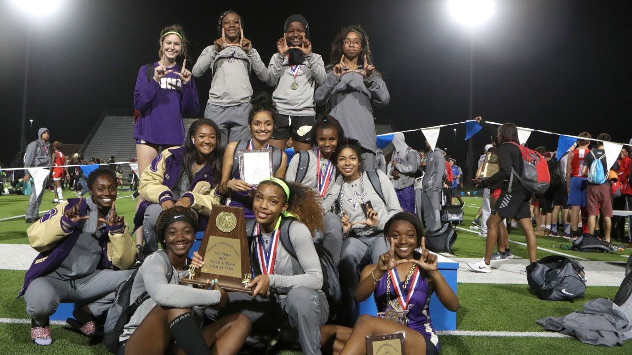 Eagle Mountain Saginaw ISD schools compete in District 75A Track YouTube