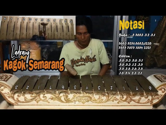 Sinau Gamelan Ladrang Kagok Semarang class=