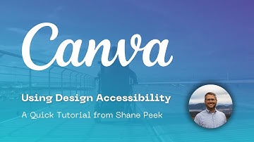 Design Accessibility in Canva