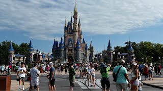 Disney World LIVE Exploring Disney Magic Kingdom Sunday Afternoon (August 6, 2023)